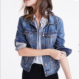 Madewell Jean Jacket in Pinter Wash